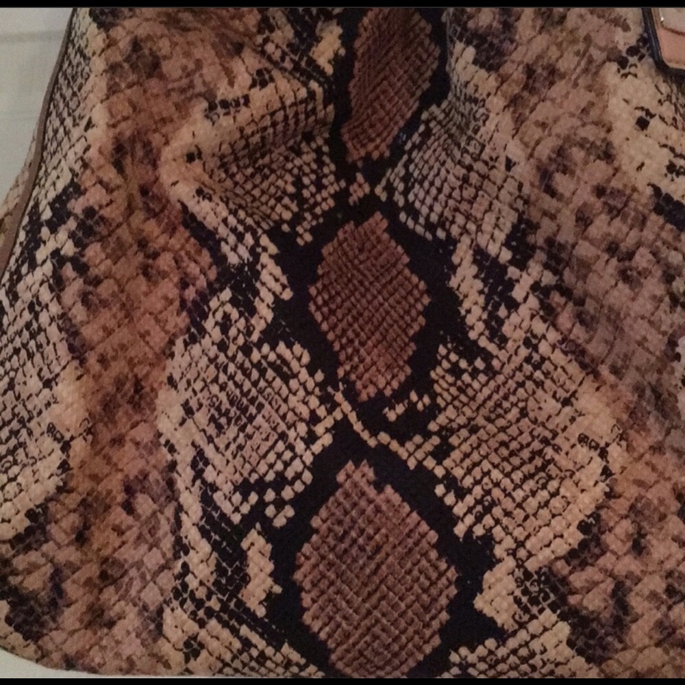 COACH Snake print shoulder bag - Picture 2 of 3